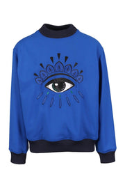 Eye Sweatshirt Cotton Long Sleeves Kenzo Paris Fashion Sweater Basic Casual