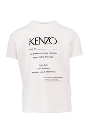 Invitation T-Shirt Kenzo Classic Basic Text Tee