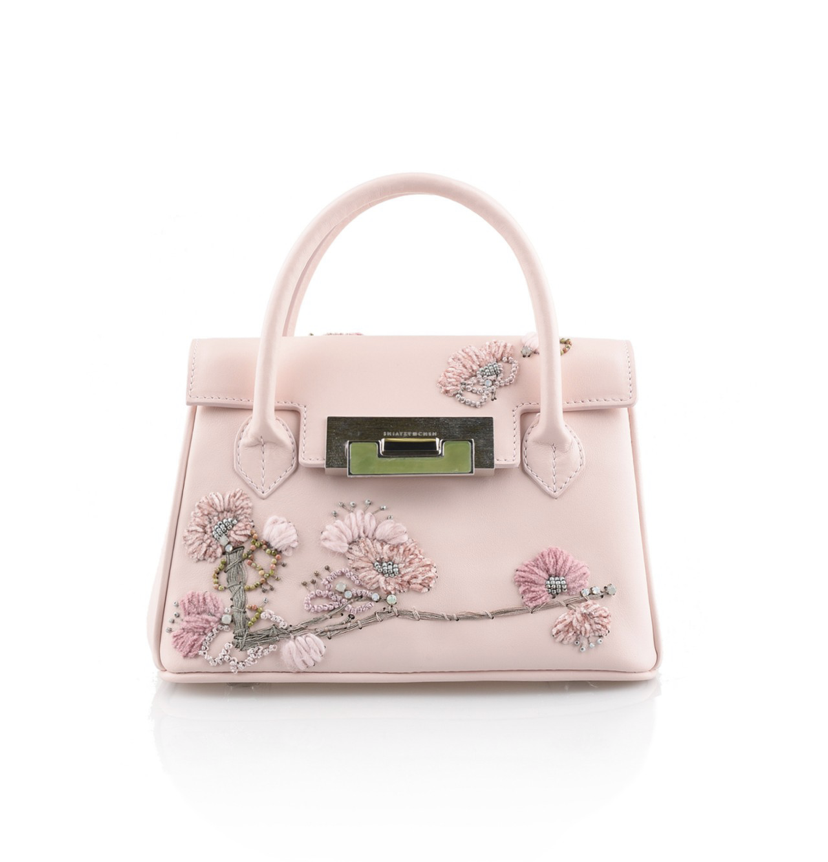 Chinese Classic Collection Plum Bloosm Embroidered Small Handbag