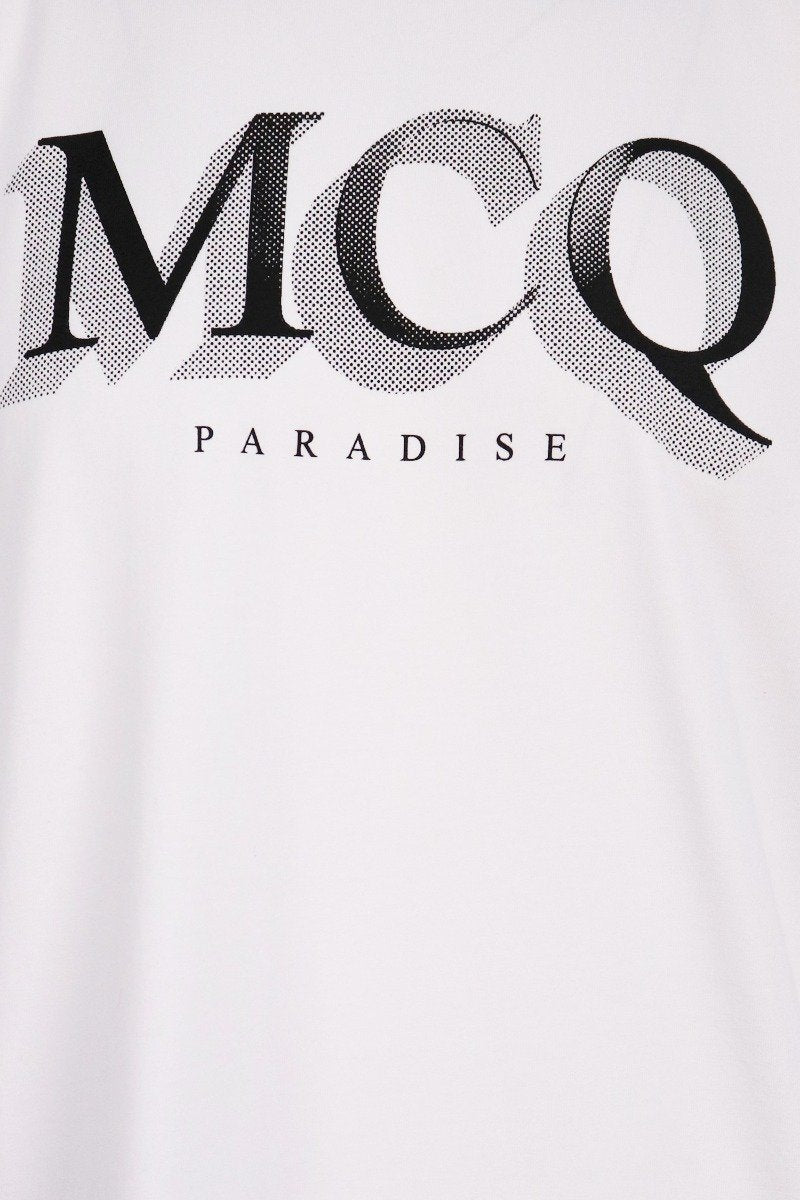 Mcq Paradise T-Shirt Men Fashion Cotton Short-Sleeve Casual Tee Wear