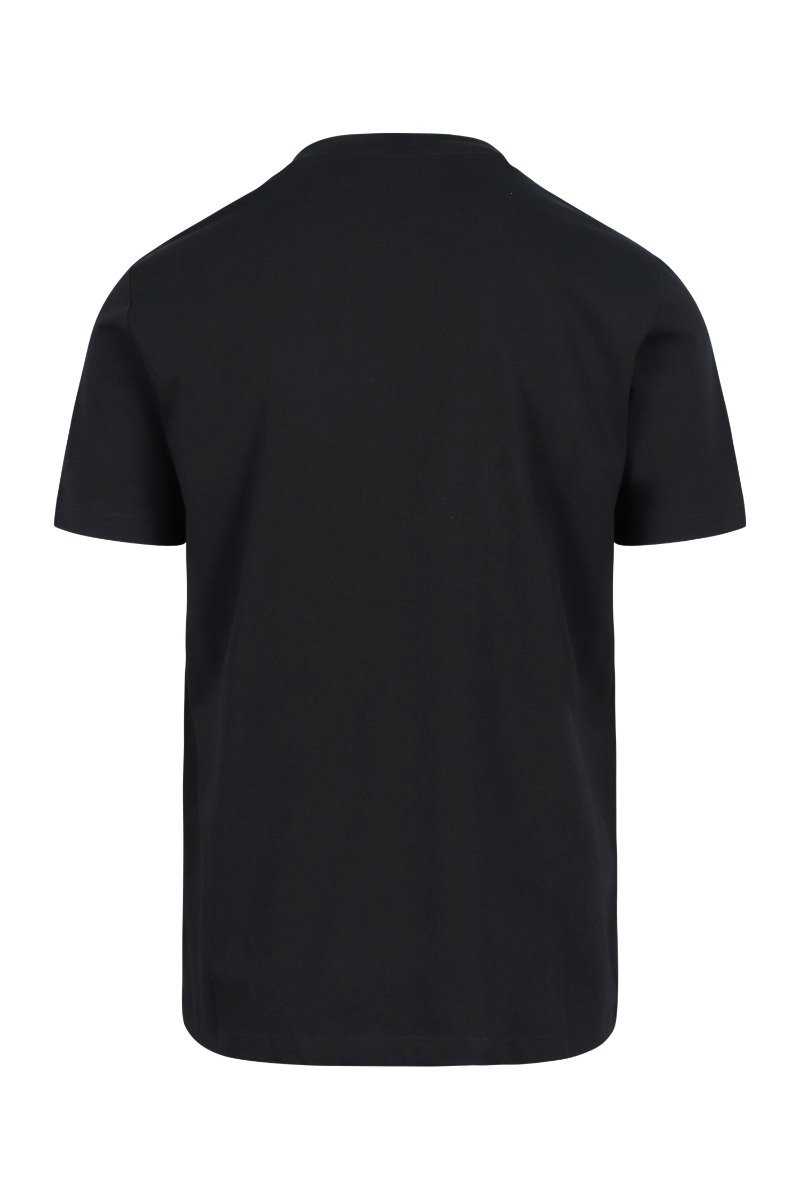 Metal Mcq Logo T-Shirt Men Fashion Cotton Short-Sleeve Casual Tee