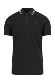 Swallow Badge Polo Shirt Men Fashion MCQ Cotton Short Sleeve Top