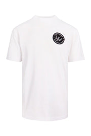 Swallow Badge T-Shirt Men Fashion MCQ Cotton Short Sleeve Top Casual Tee