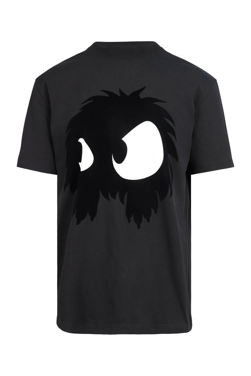 Monster T-Shirt Men Fashion MCQ Cotton Short Sleeve Casual  Streetwear
