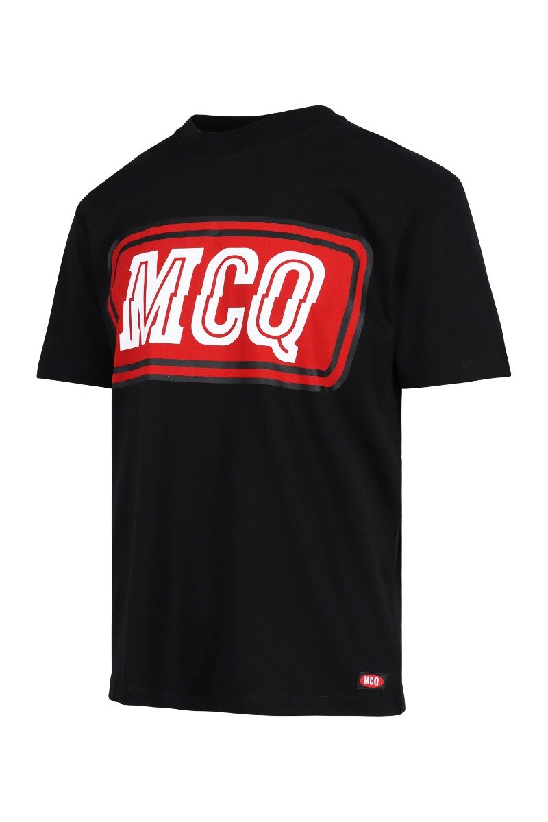 Mcq Logo T-Shirt Men Fashion Cotton Short-Sleeve Casual Tee Wear