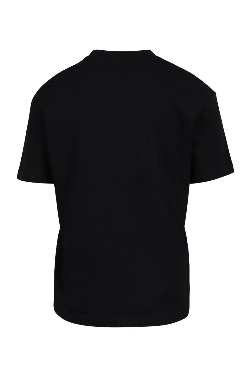 Metal Mcq Logo T-Shirt Men Fashion Cotton Short-Sleeve Casual Tee