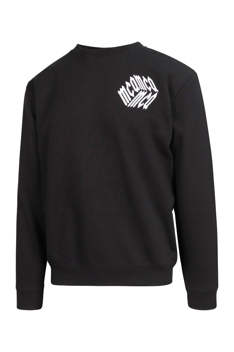 Mcq Cube Sweatshirt Men Fashion Cotton Long-Sleeve Casual Top