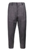 Wool Blend Trousers MCQ Wool Blend Men Attire Fashion Zip Workwear