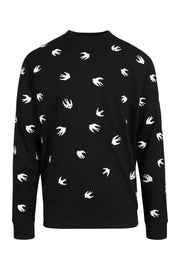 Swallow Sweatshirt Men Fashion MCQ Cotton Blend Long Sleeve Casual Top