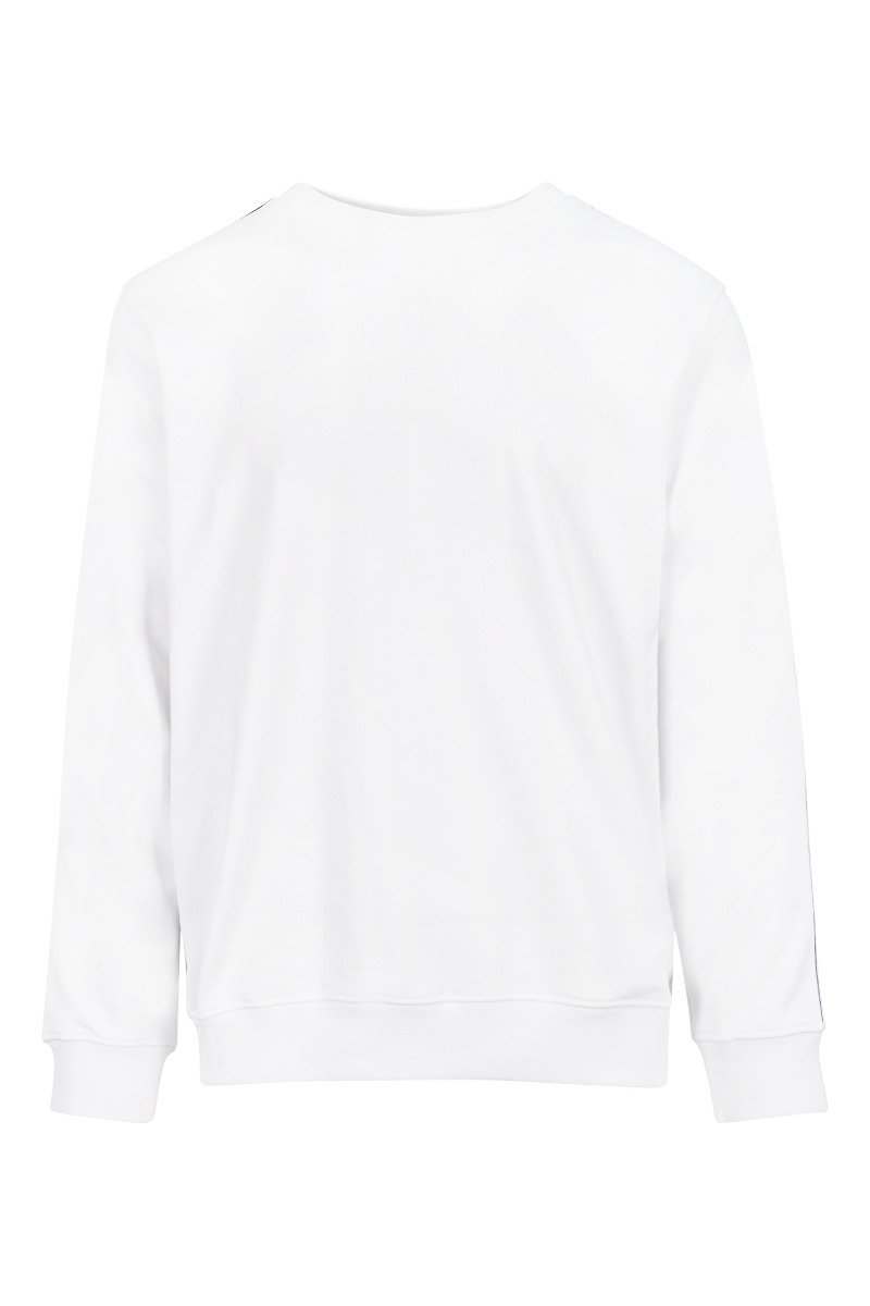 Mcq Tape Sweatshirt Men Fashion Cotton Long-Sleeve Oversized Casual Wear