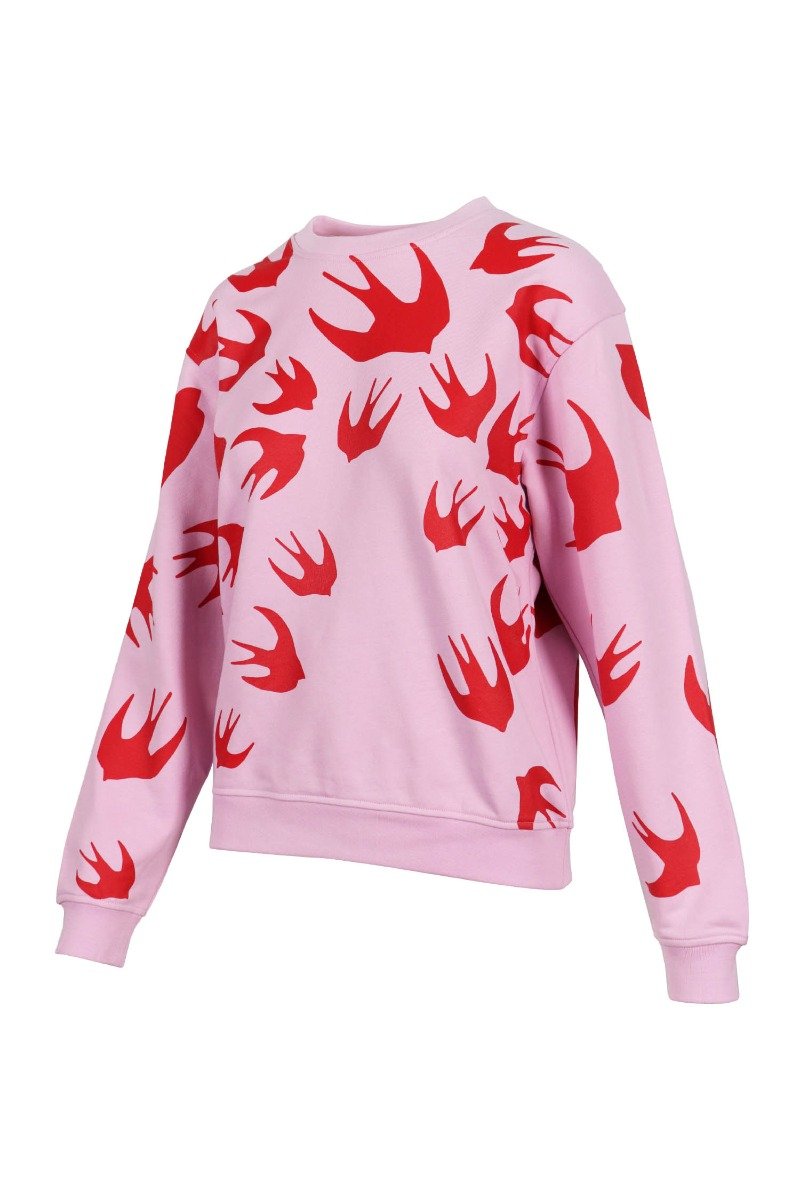 Swallow Sweatshirt Women Fashion MCQ Cotton Long Sleeve Casual Top