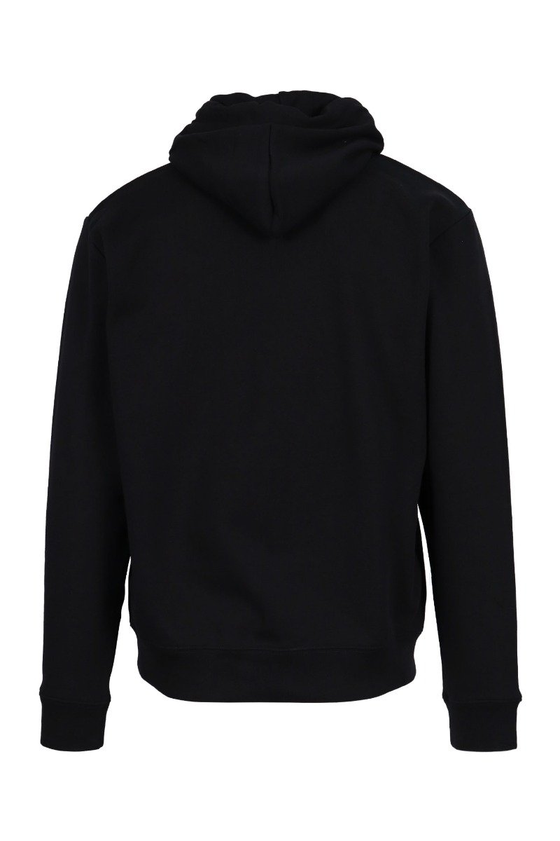 Mcq Varsity Badge Hoodie Men Fashion Cotton Long-Sleeve Hood Outwear Streetwear Hipster