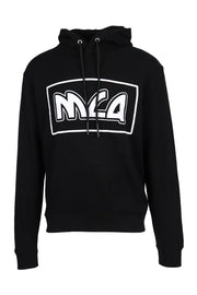 Metal Mcq Logo Hoodie Men Fashion Cotton Long-Sleeve Casual Hipster Hood Outwear
