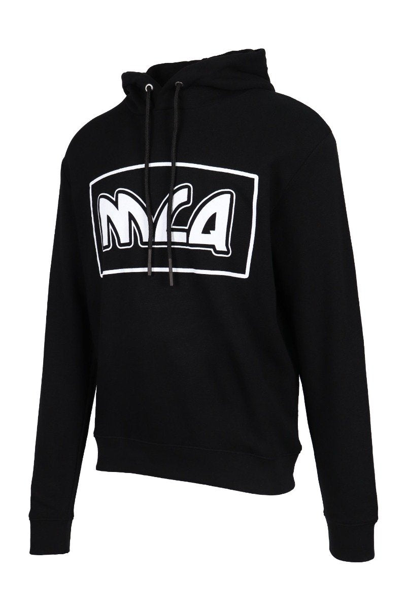 Metal Mcq Logo Hoodie Men Fashion Cotton Long-Sleeve Casual Hipster Hood Outwear