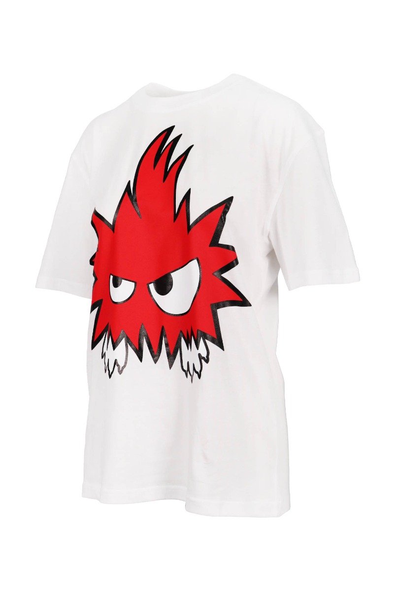 Psycho Billy Monster T-shirt Women Fashion MCQ Cotton Short-sleeve oversized Casual Tee