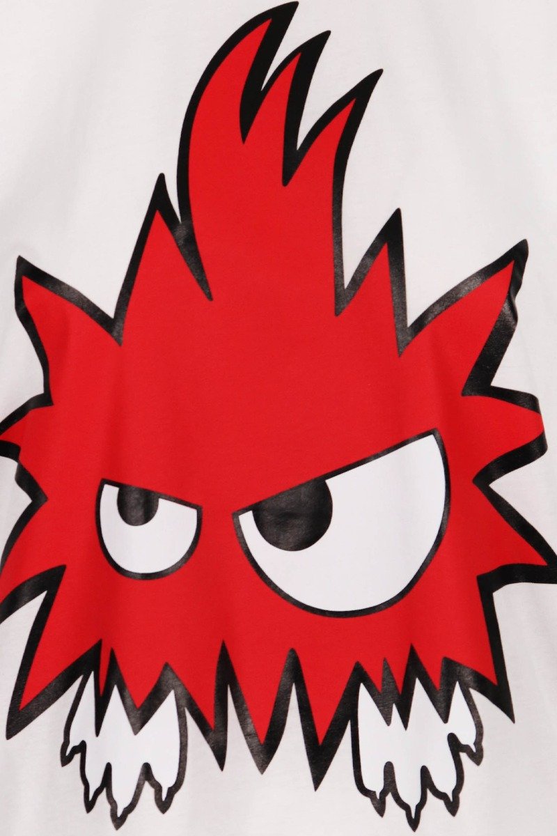 Psycho Billy Monster T-shirt Women Fashion MCQ Cotton Short-sleeve oversized Casual Tee