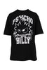 Psycho Billy Monster T-shirt Women Fashion MCQ Cotton Short-sleeve Oversized Casual Tee