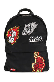 Flaming Bunny Badges Backpack Bags Fashion Badges Casual Unisex Men Women