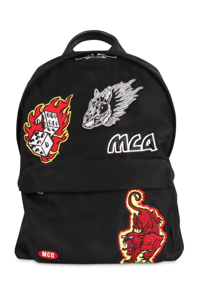 Flaming Bunny Badges Backpack Bags Fashion Badges Casual Unisex Men Women