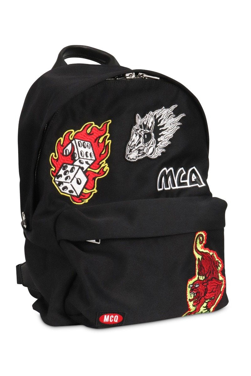 Flaming Bunny Badges Backpack Bags Fashion Badges Casual Unisex Men Women
