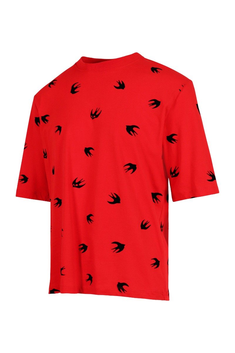 Swallow T-Shirt Men Fashion MCQ Cotton Short Sleeve Casual