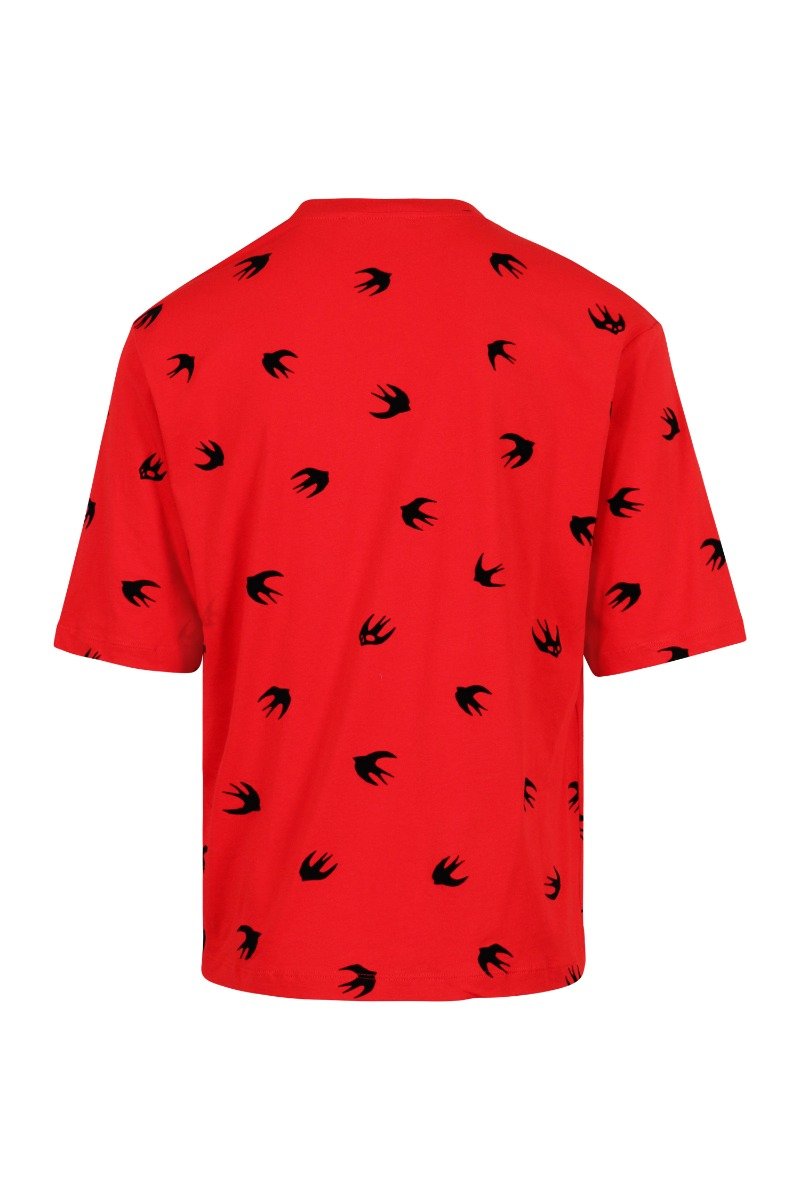 Swallow T-Shirt Men Fashion MCQ Cotton Short Sleeve Casual
