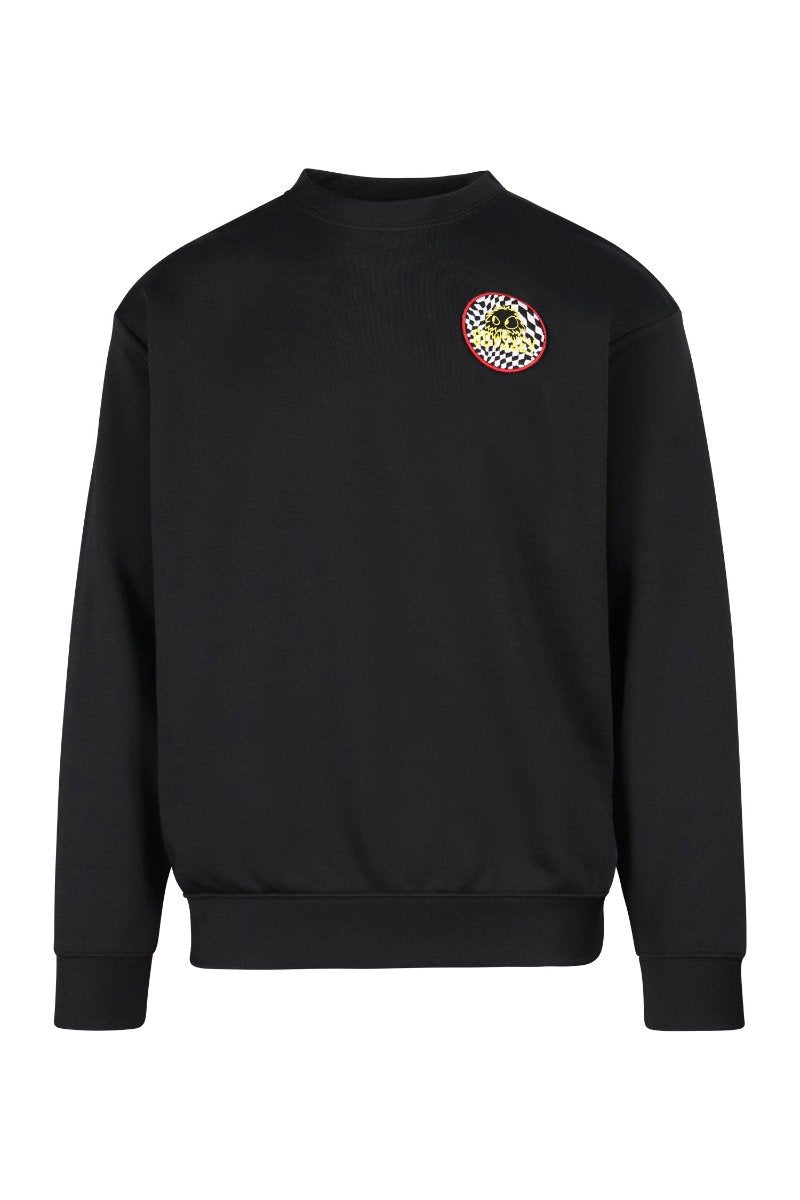 Monster Sweatshirt Men Fashion MCQ Polyester-Blend Long-Sleeve Top Casual