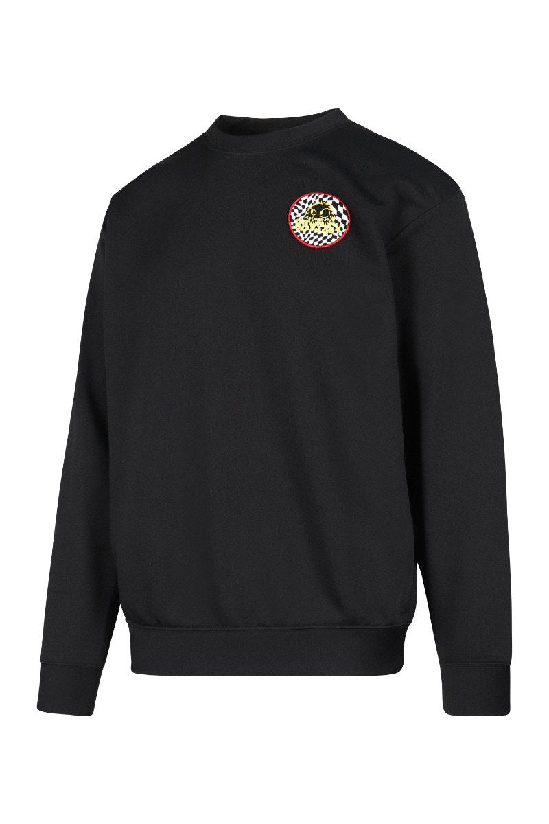 Monster Sweatshirt Men Fashion MCQ Polyester-Blend Long-Sleeve Top Casual