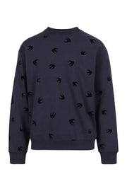 Swallow Sweatshirt Men Fashion MCQ Cotton Long Sleeve Casual Top Oversized