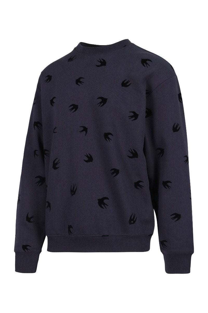Swallow Sweatshirt Men Fashion MCQ Cotton Long Sleeve Casual Top Oversized