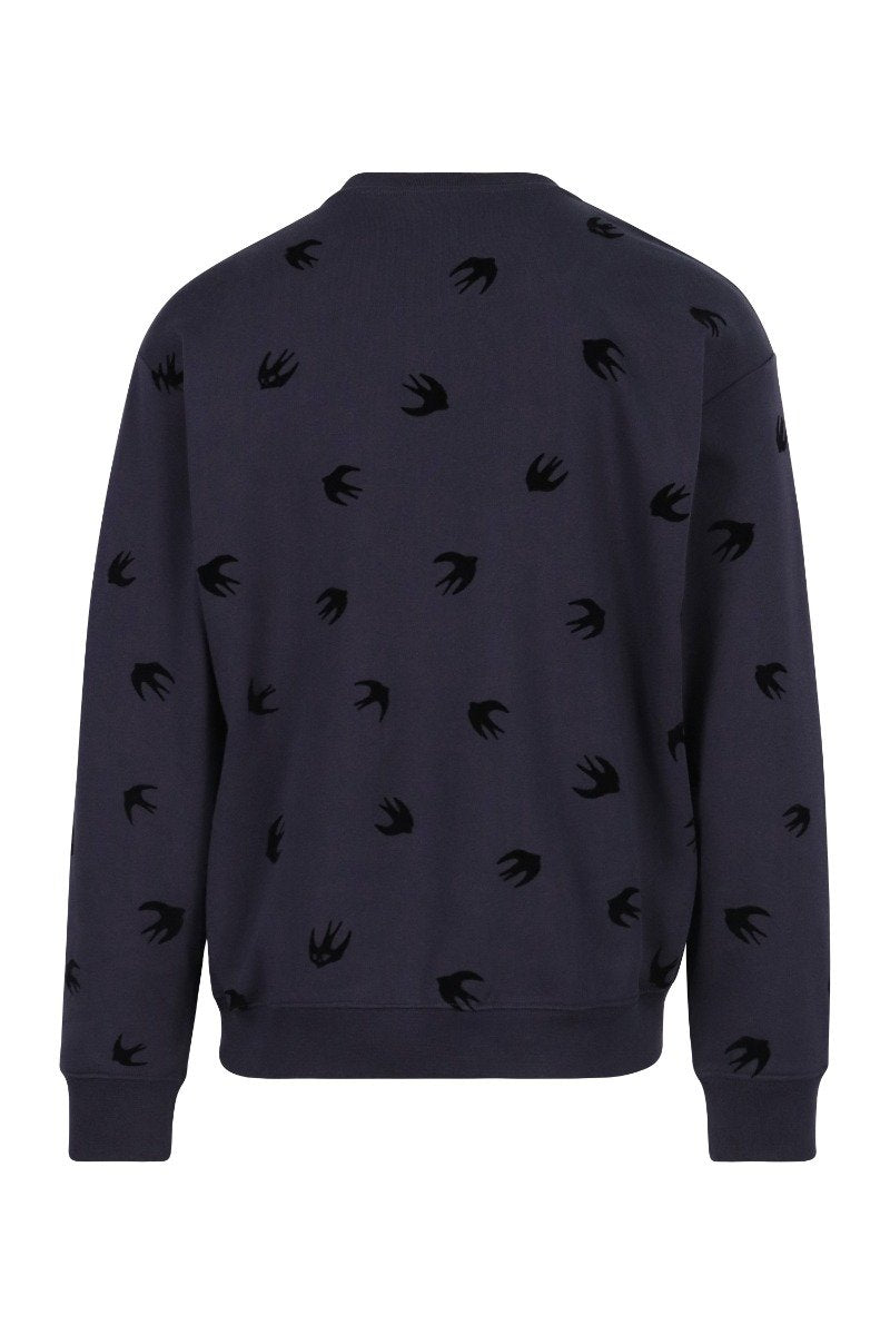 Swallow Sweatshirt Men Fashion MCQ Cotton Long Sleeve Casual Top Oversized