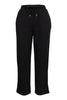 Metal Mcq Logo Sweatpant Women Fashion Cotton Long Casual Sport Elastic
