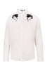 Kimono Girl Shirt Men Fashion MCQ Cotton Long-Sleeve Casual Point Top