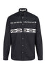 Metal Mcq Shirt Men Fashion Cotton Long-Sleeve Casual Trendy