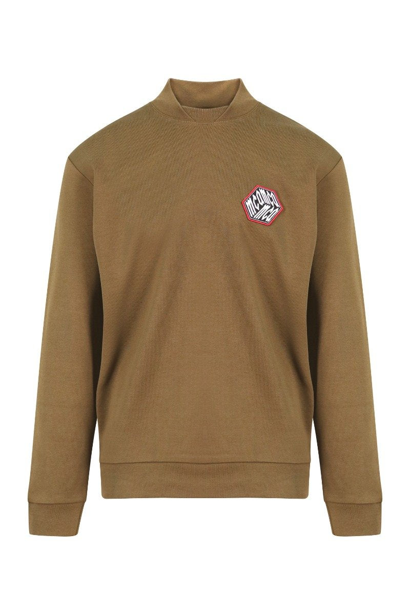Mcq Cube Sweatshirt Men Fashion Cotton Long-Sleeve Casual Top