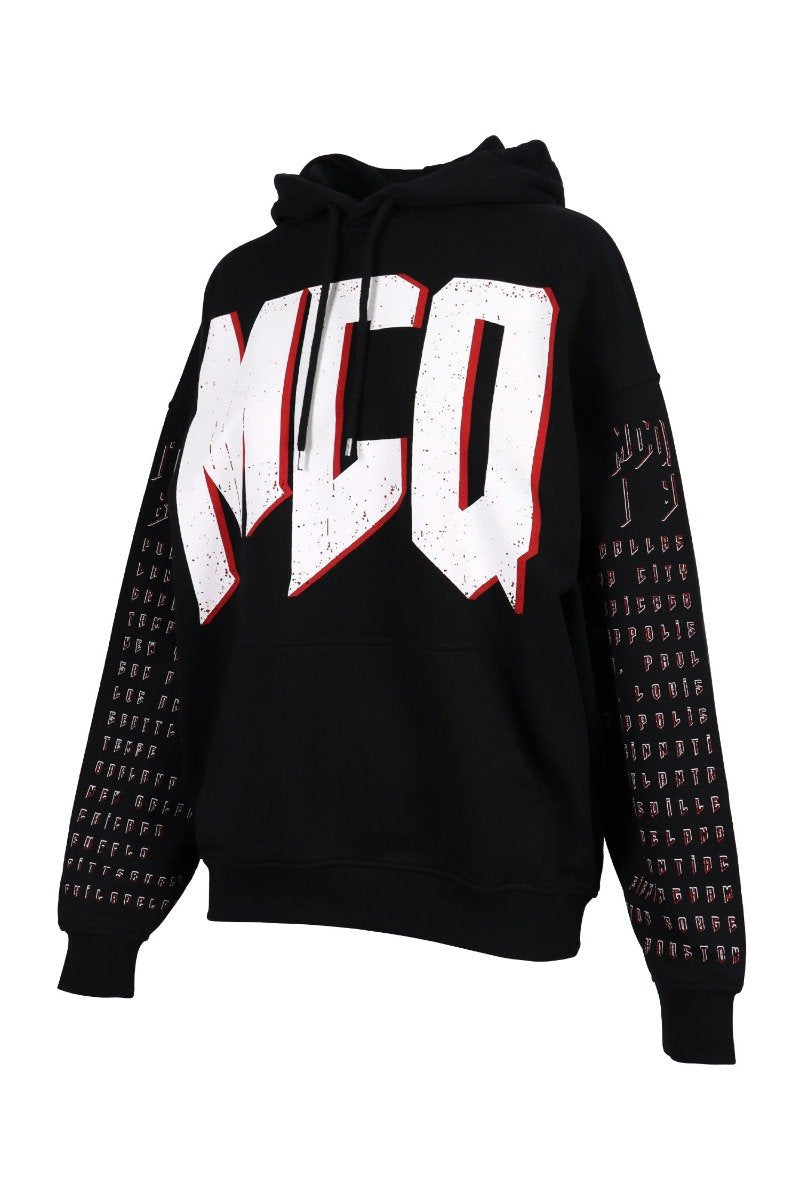 Mcq Tour Logo Hoodie Women Fashion Cotton Long-Sleeve Casual Hipster Outwear