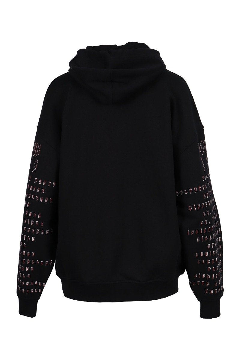 Mcq Tour Logo Hoodie Women Fashion Cotton Long-Sleeve Casual Hipster Outwear