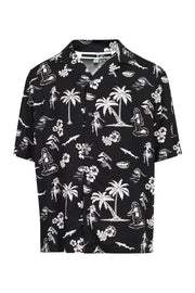 Hawaian Print Shirt Menswear Shirt Floral Print Casual 