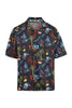 Hawaian Print Shirt Menswear Shirt Floral Print Casual 