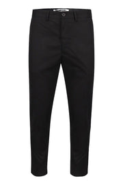 Cropped Tapered Trousers Basic Bottoms Fashion