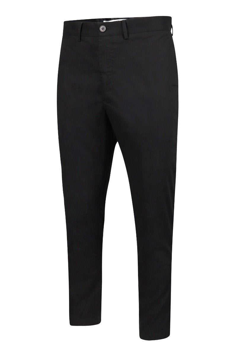 Cropped Tapered Trousers Basic Bottoms Fashion