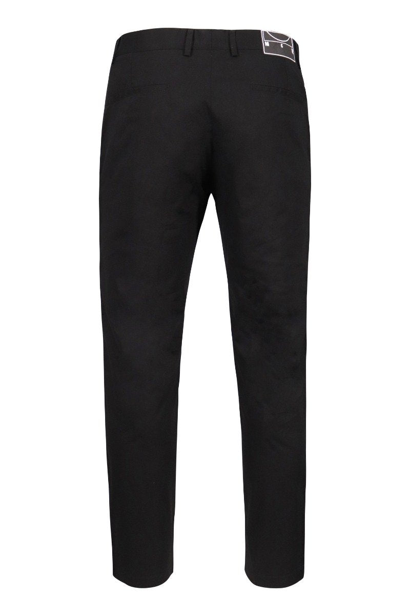 Cropped Tapered Trousers Basic Bottoms Fashion