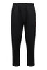 Multi Badges Sweatpant Men Fashion MCQ Polyester-Blend Long Pants Elastic Casual Sport Comfort