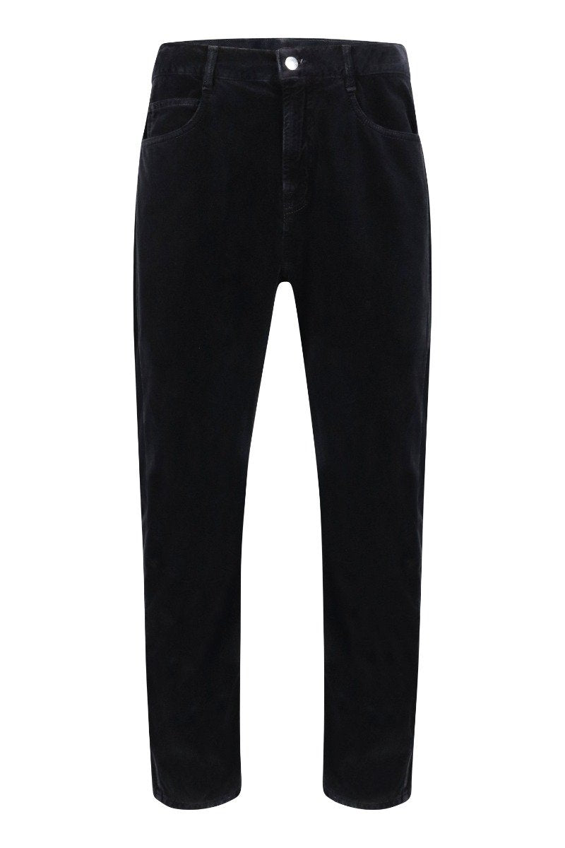 Straight Leg Pant Men Fashion MCQ Cotton Long Straight Casual