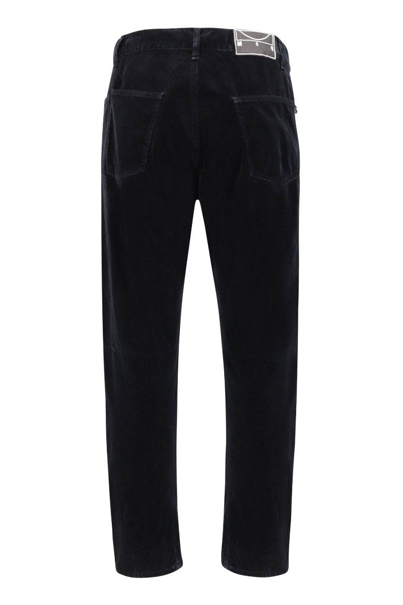 Straight Leg Pant Men Fashion MCQ Cotton Long Straight Casual