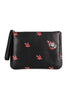 Deco Swallow Pouch Calf Leather Women Men Unisex Bags Pouch Fashion 