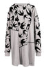 Swallow Sweatshirt Dress Women Fashion MCQ Cotton Long Sleeve Onepiece Casual
