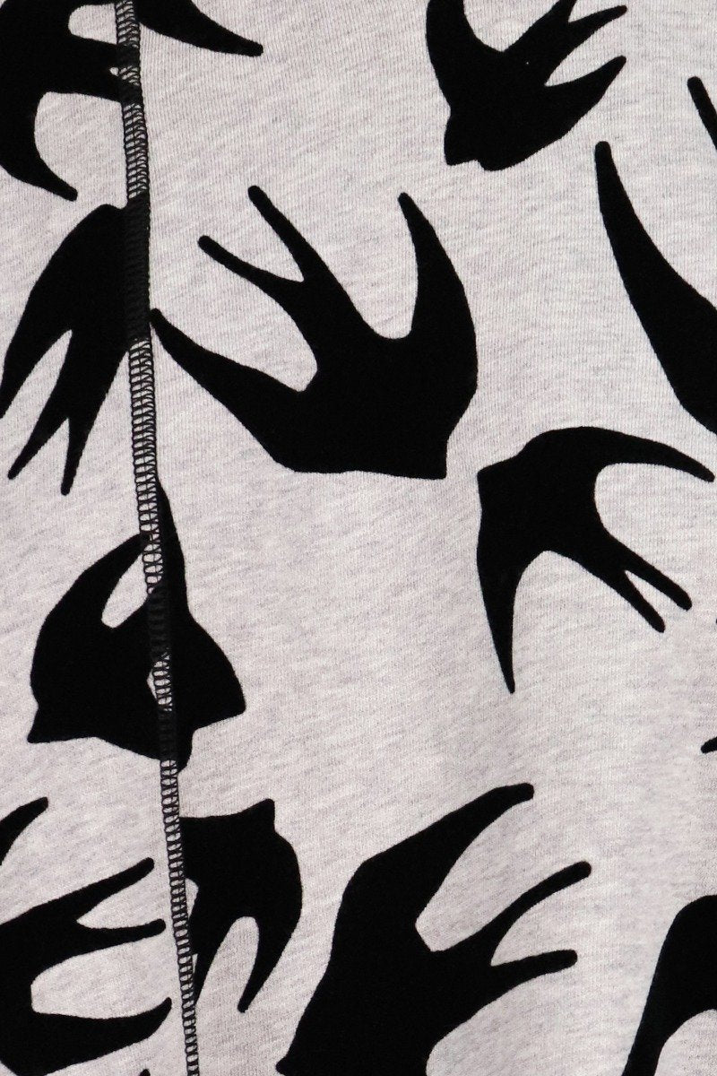 Swallow Sweatshirt Dress Women Fashion MCQ Cotton Long Sleeve Onepiece Casual
