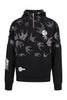 Swallow Racer Cut Out Hoodie Men Fashion MCQ Hood Cotton Long Sleeve Outwear Hipster