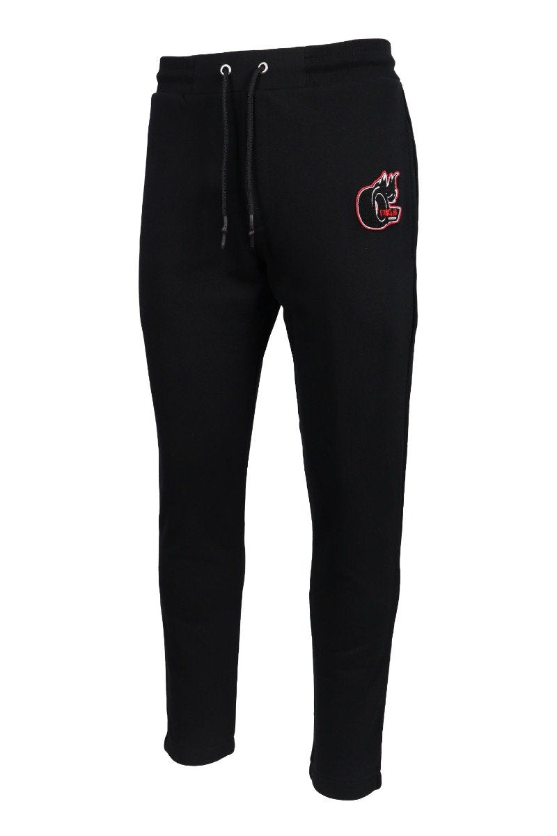 Varsity Badges Sweatpant Cotton MCQ Elastic Drawstring Hipster Sport Casual 